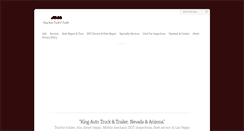 Desktop Screenshot of kingautohenderson.com